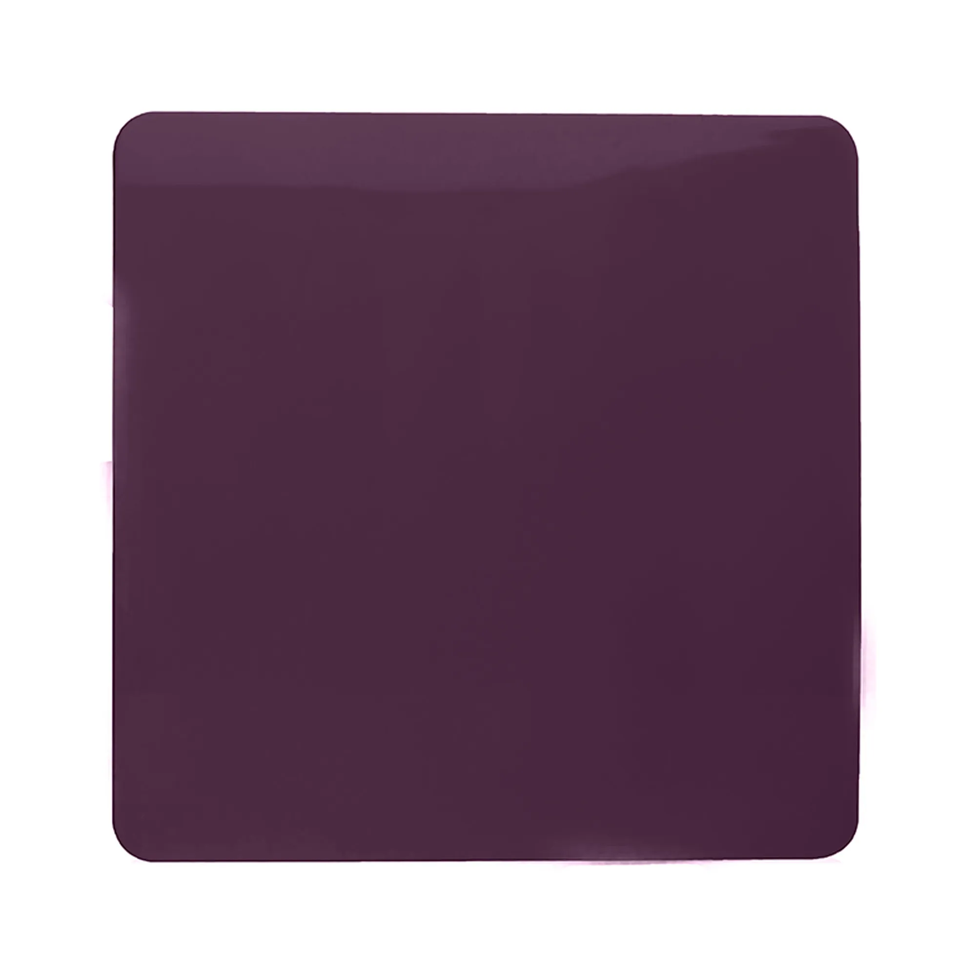 1 Gang Blanking Plate Plum